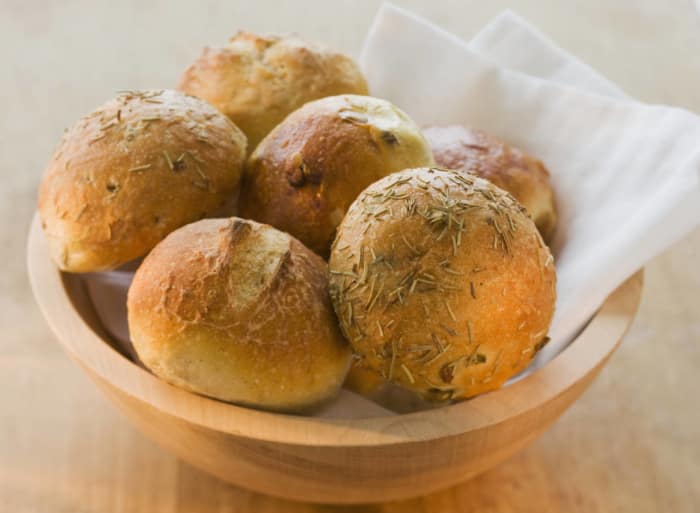 Rosemary rolls