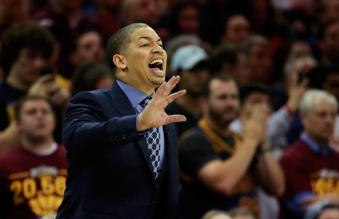 Head coach Tyronn Lue