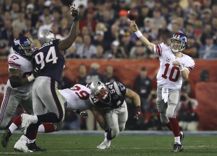 Eli Manning, QB, New York Giants - Super Bowl XLII