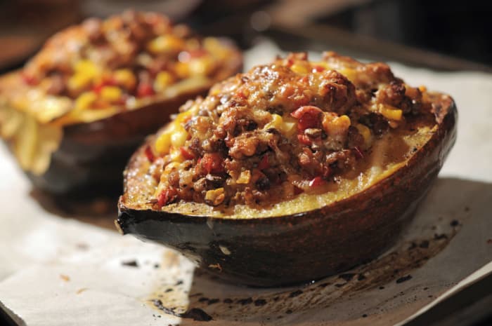 Stuffed squash