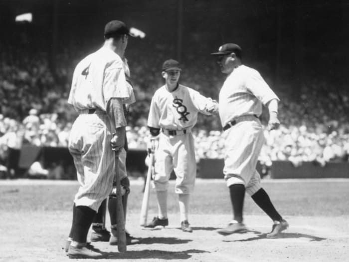 1933: Babe Ruth hits the first homer in All-Star Game history