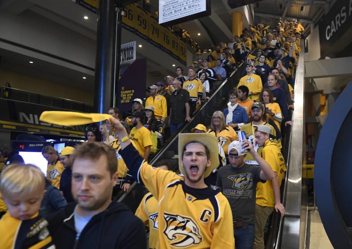 Nashville becomes a hockey hotbed