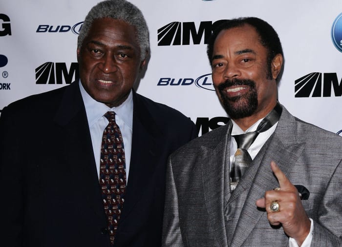 Willis Reed and Walt Frazier