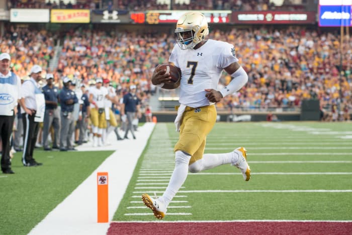 Brandon Wimbush, Notre Dame