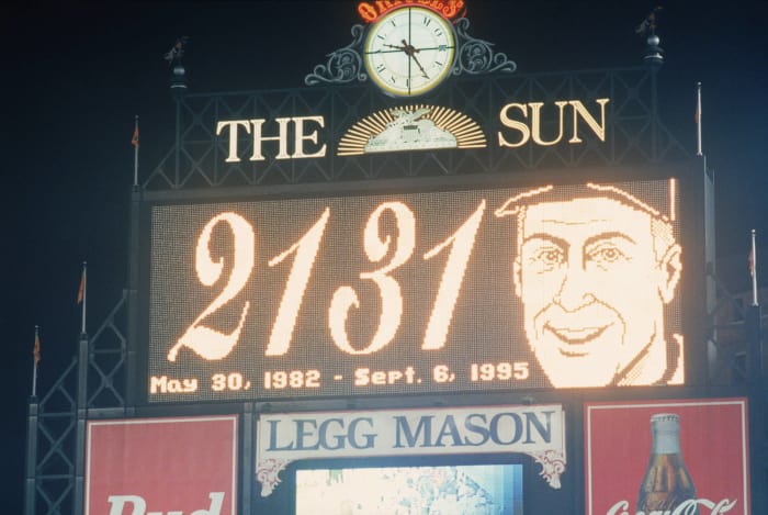 Cal Ripken’s 2,632 consecutive games