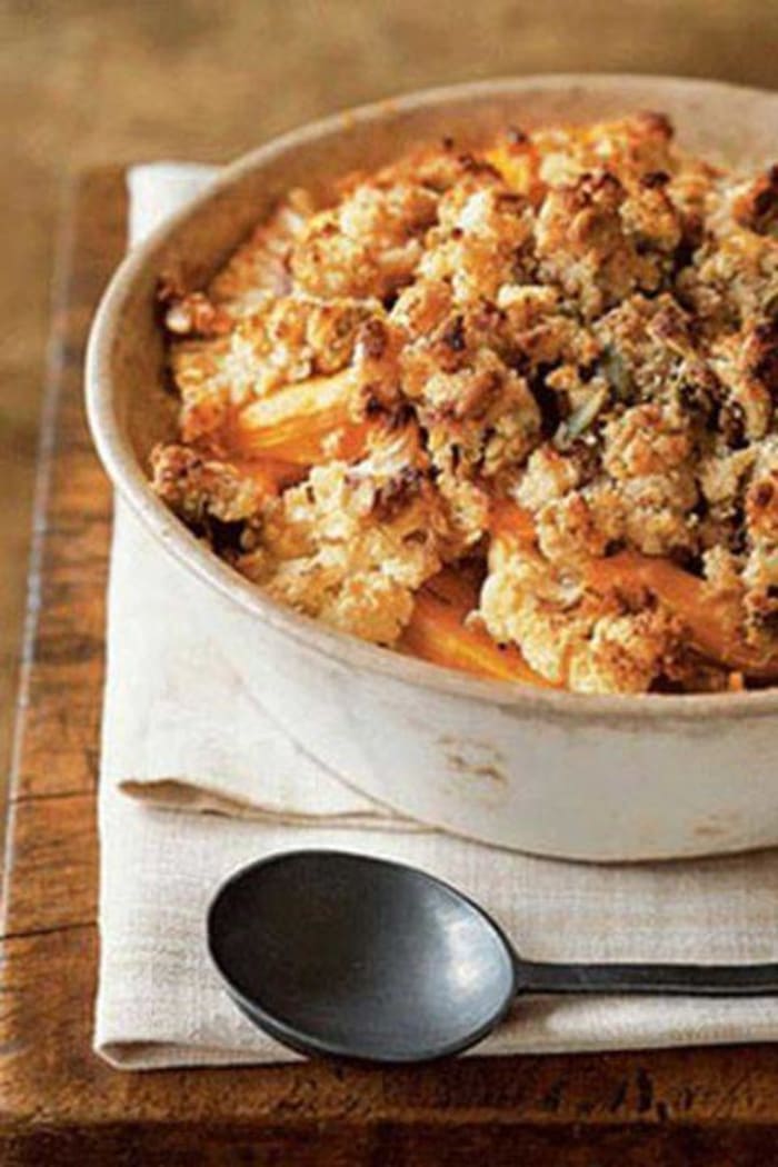 Pumpkin and Cauliflower Casserole