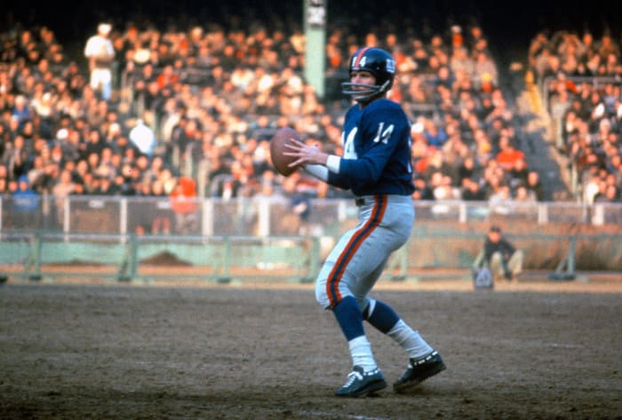 1963 MVP: Y.A. Tittle, QB, New York Giants