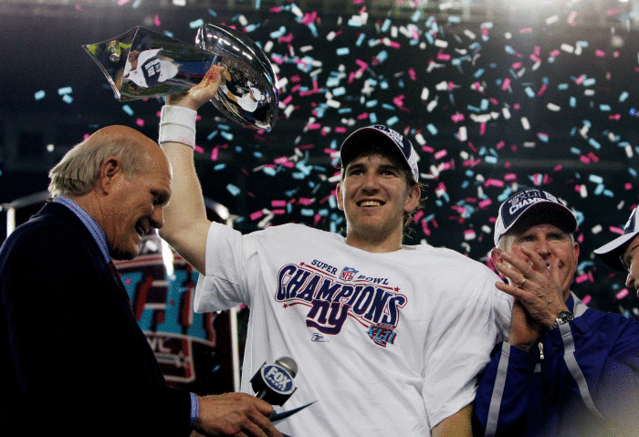 Eli Manning, Super Bowl XLII