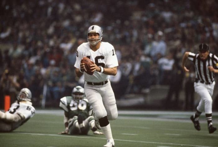 Jim Plunkett, QB, Oakland Raiders - Super Bowl XV