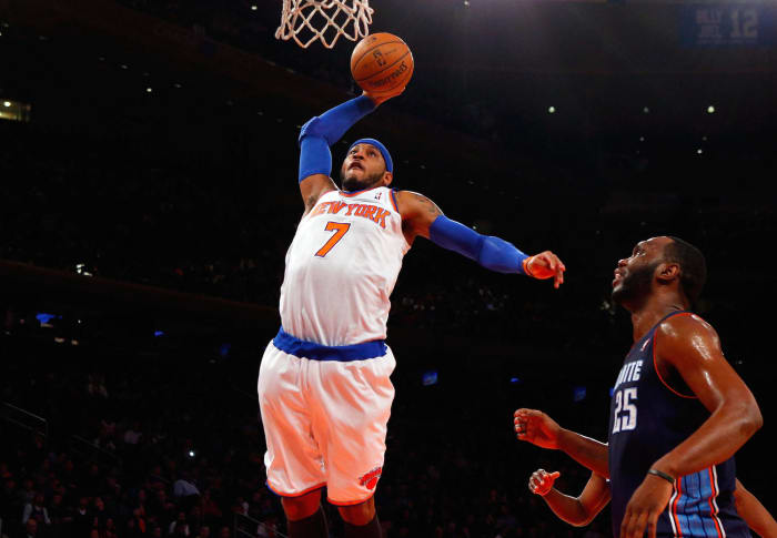 Carmelo Anthony, 62 points