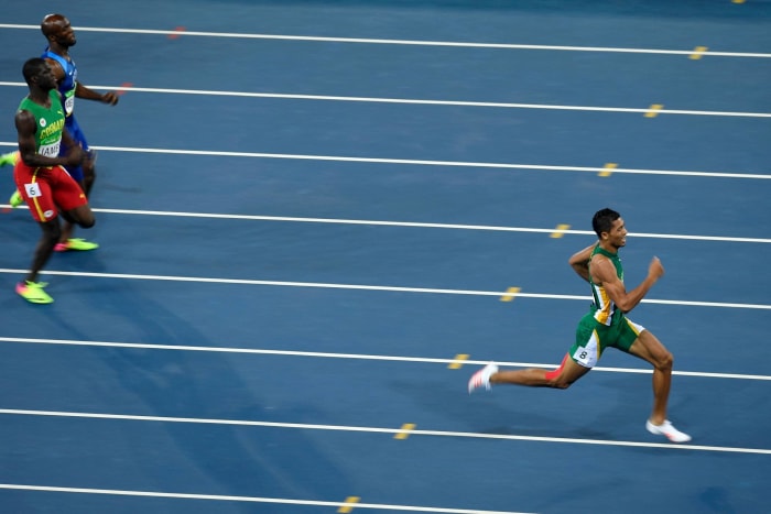 Wayde Van Niekerk's world record