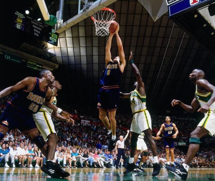 1994: Nuggets (8) over Supersonics (1)