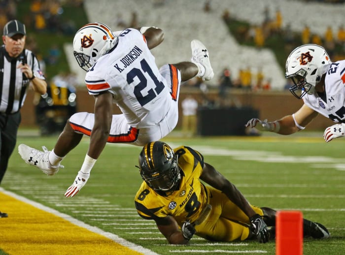 Kerryon Johnson, Auburn
