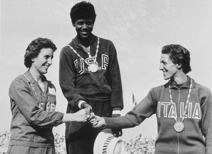 1960: First Black Female To Win Multiple Medals: Wilma Rudolph