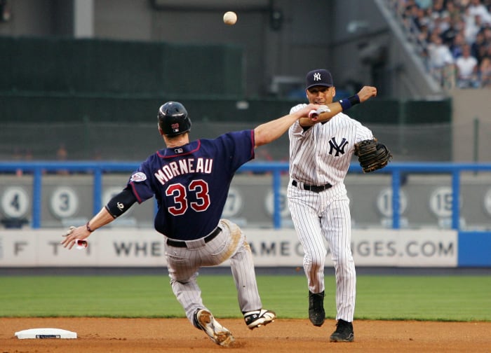 2006: Justin Morneau vs. Derek Jeter