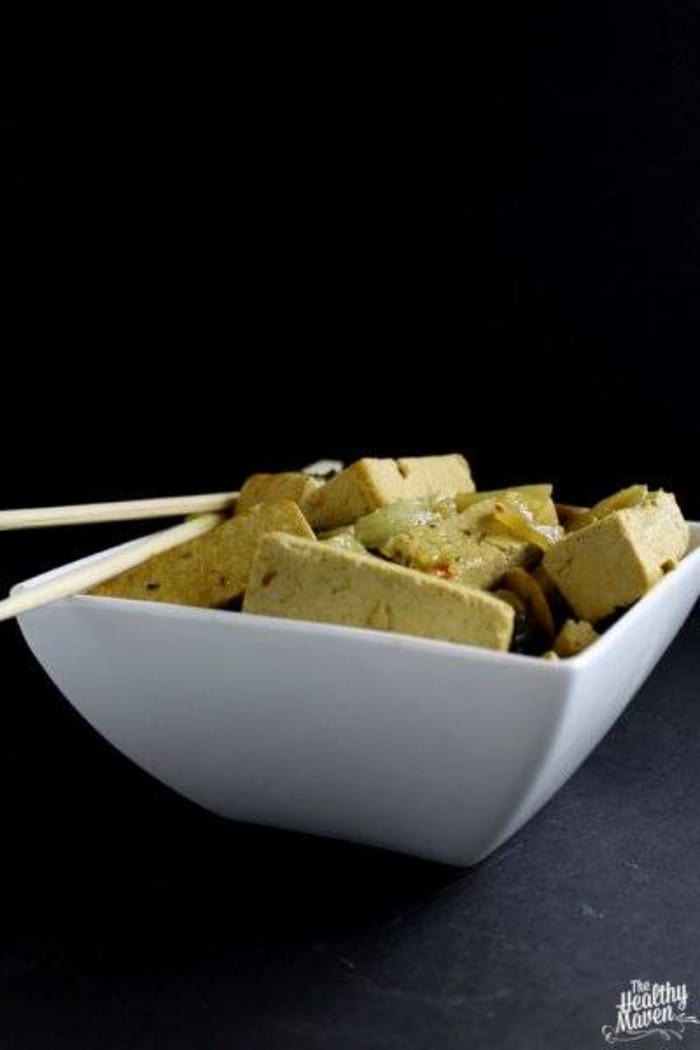 Coconut Basil Tofu