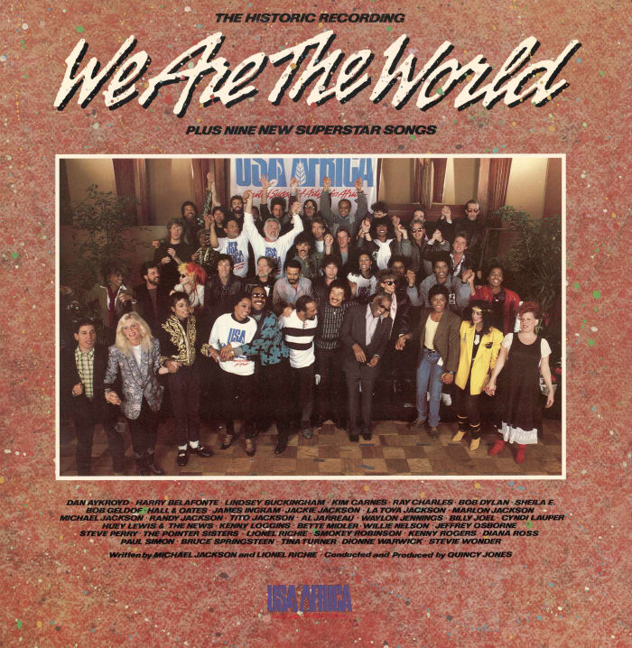 USA for Africa - 1986 Album of the Year Nominee for "We Are the World"