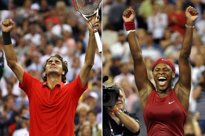 2008: Roger Federer & Serena Williams