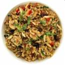 Nutty brown rice salad (DF)