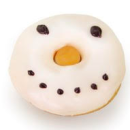 Assorted Christmas donuts