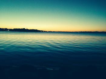 Poole early morning sun rise