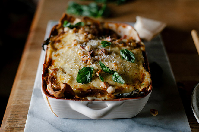 Vegetarian lasagne with winter squash &amp; nutmeg - Yuppiechef Magazine