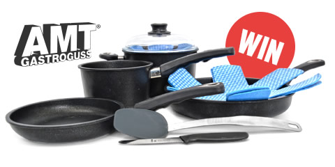 AMT Gastroguss 8 Piece Cookware Set