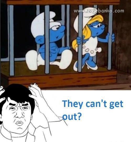 Štrumpfovi smiješna slika