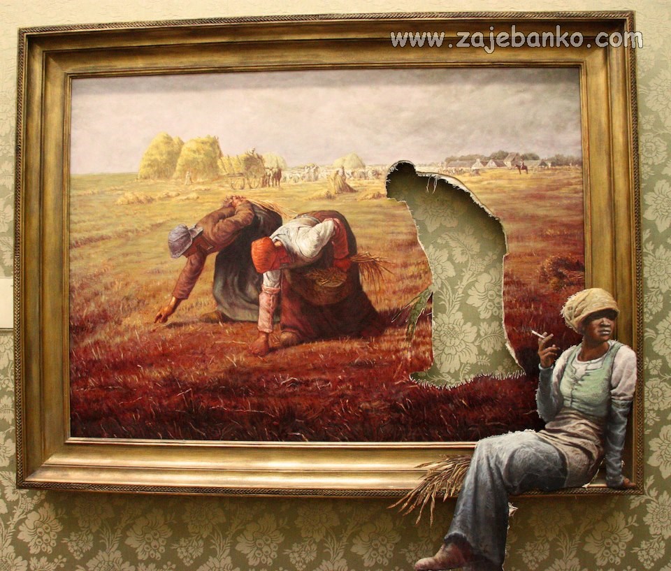 sišla sa slike da odmori