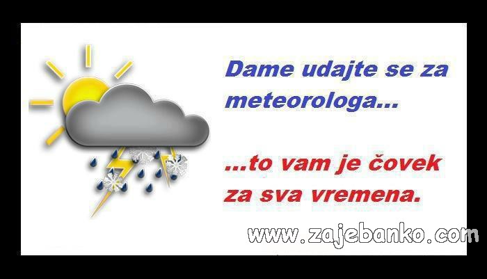 čovjek za sva vremena - meteorolog