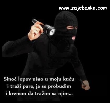 lopov u kući
