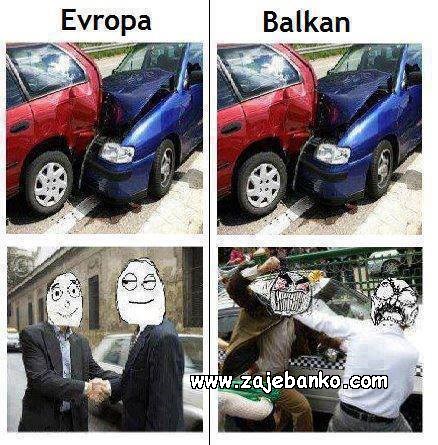 europa vs. balkan - prometna kultura