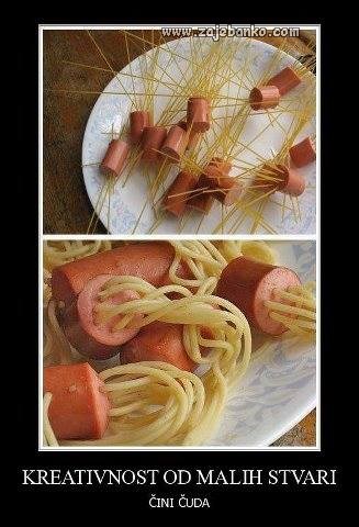 kreativnost u kuhinji