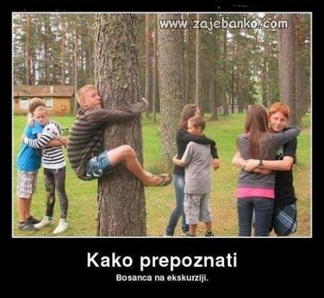 bosanac na ekskurziji