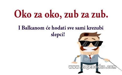 oko za oko, zub za zub