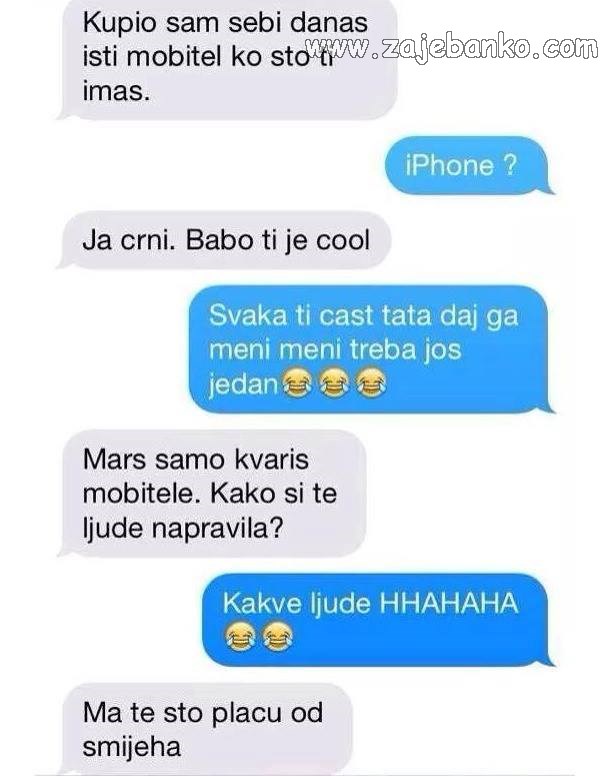 smiješni sms razgovori