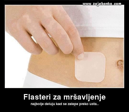 flasteri za mršavljenje
