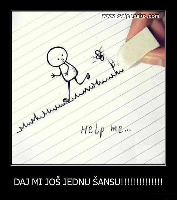 još jedna šansa smiješna slika
