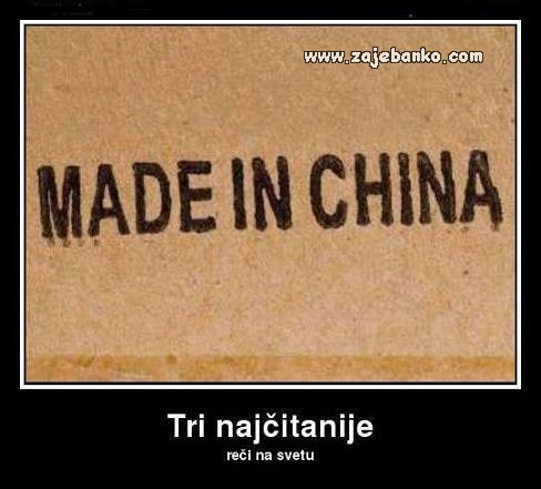 made in china smiješna slika