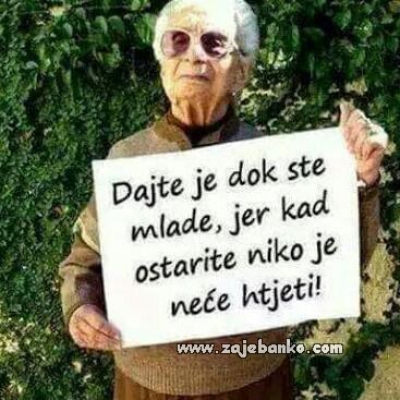 bakina poruka mladima