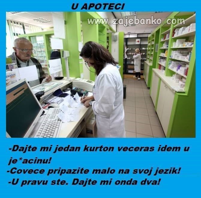 u apoteci