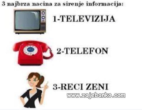 kako proširiti informacije