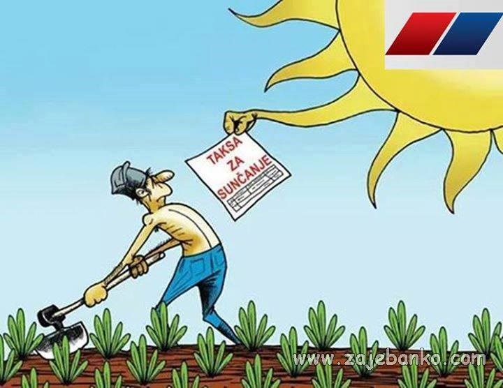 taksa za sunčanje
