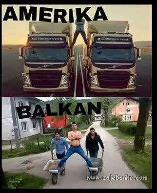 u Americi i na Balkanu