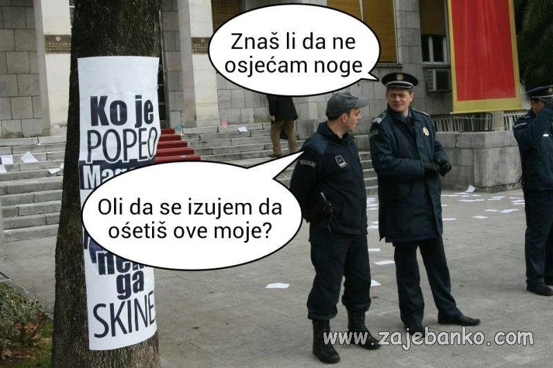 policajci na dužnosti smiješna slika