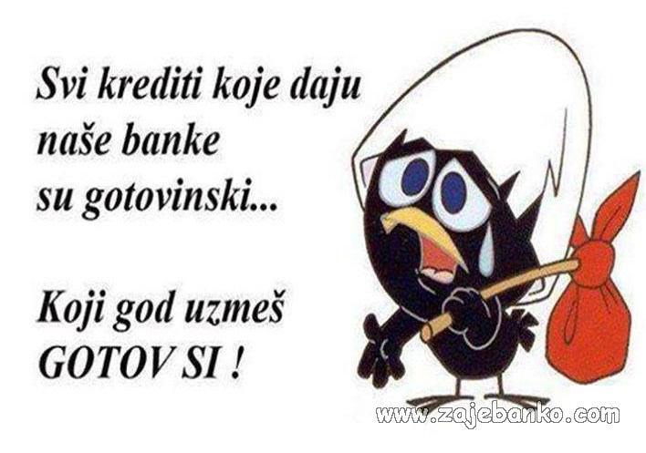 gotovinski kredit smiješna slika