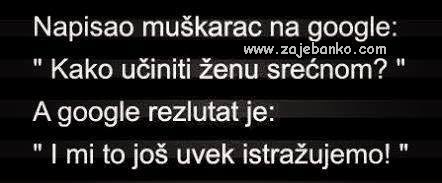 kako učiniti ženu sretnom