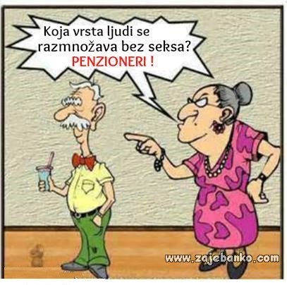 penzioneri smiješna slika