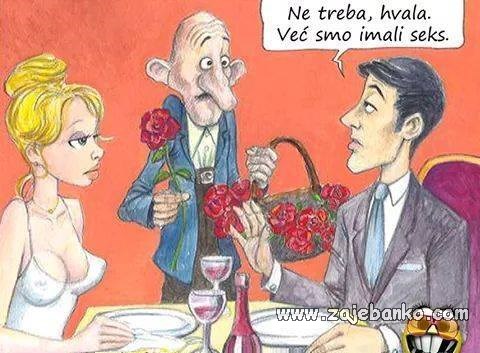 kad izvedeš djevojku na večeru