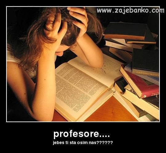zajebani profesor